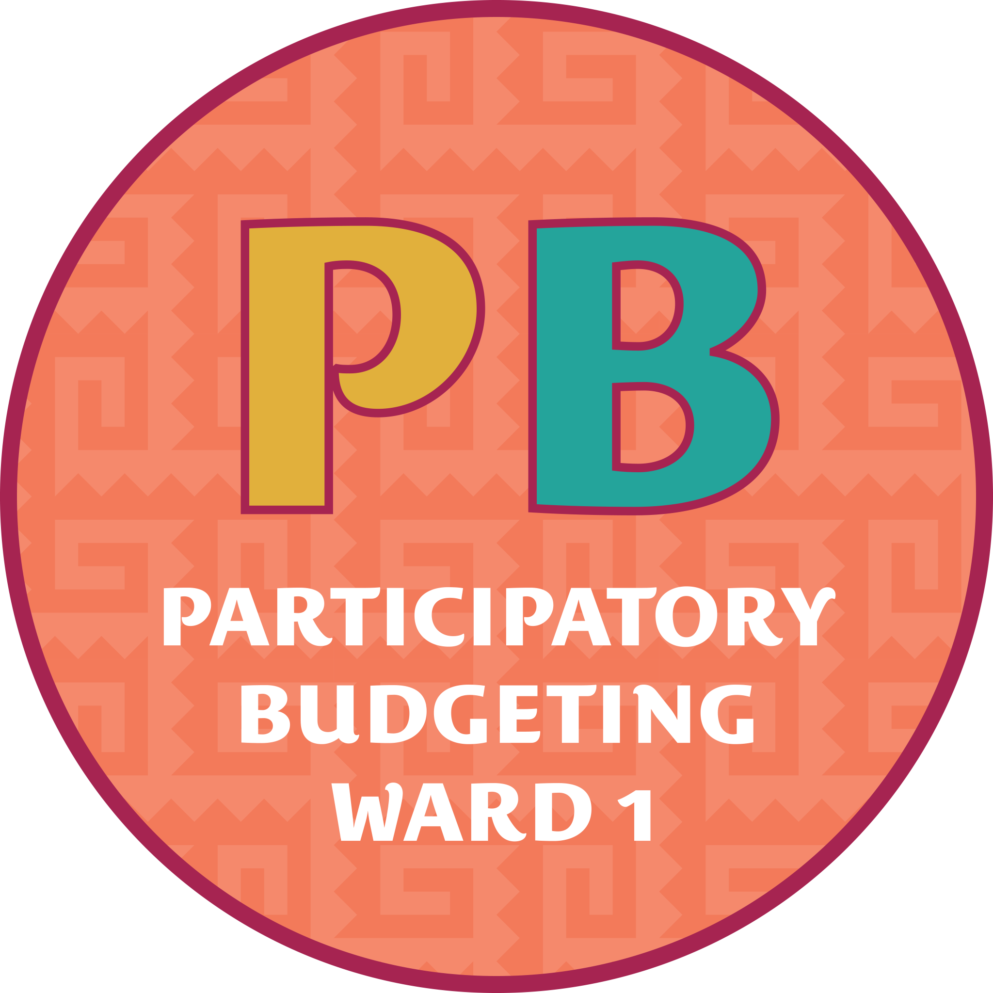 Ward 1 Participatory Budget Logo