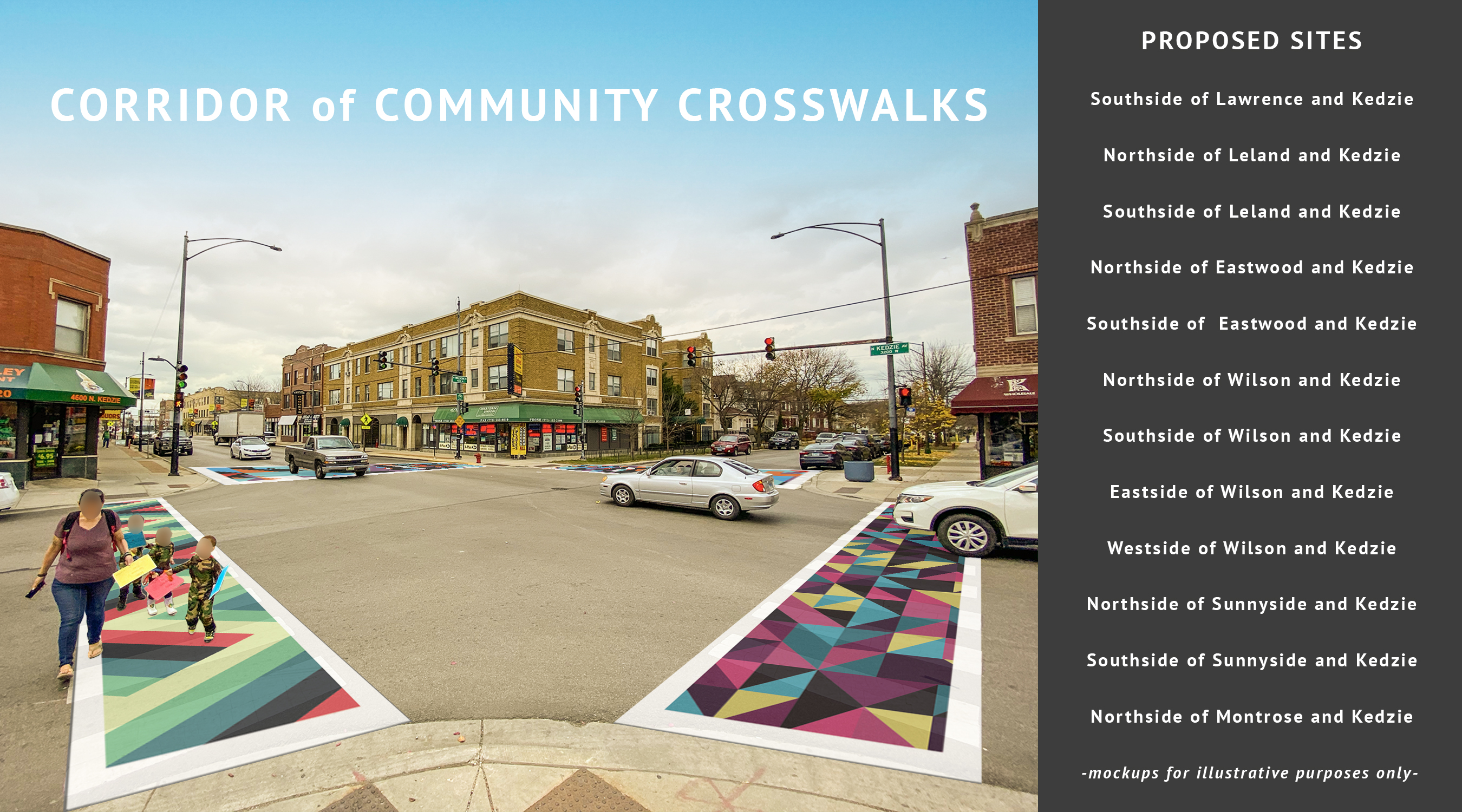 Image for Kedzie Avenue Corridor of Community Crosswalks