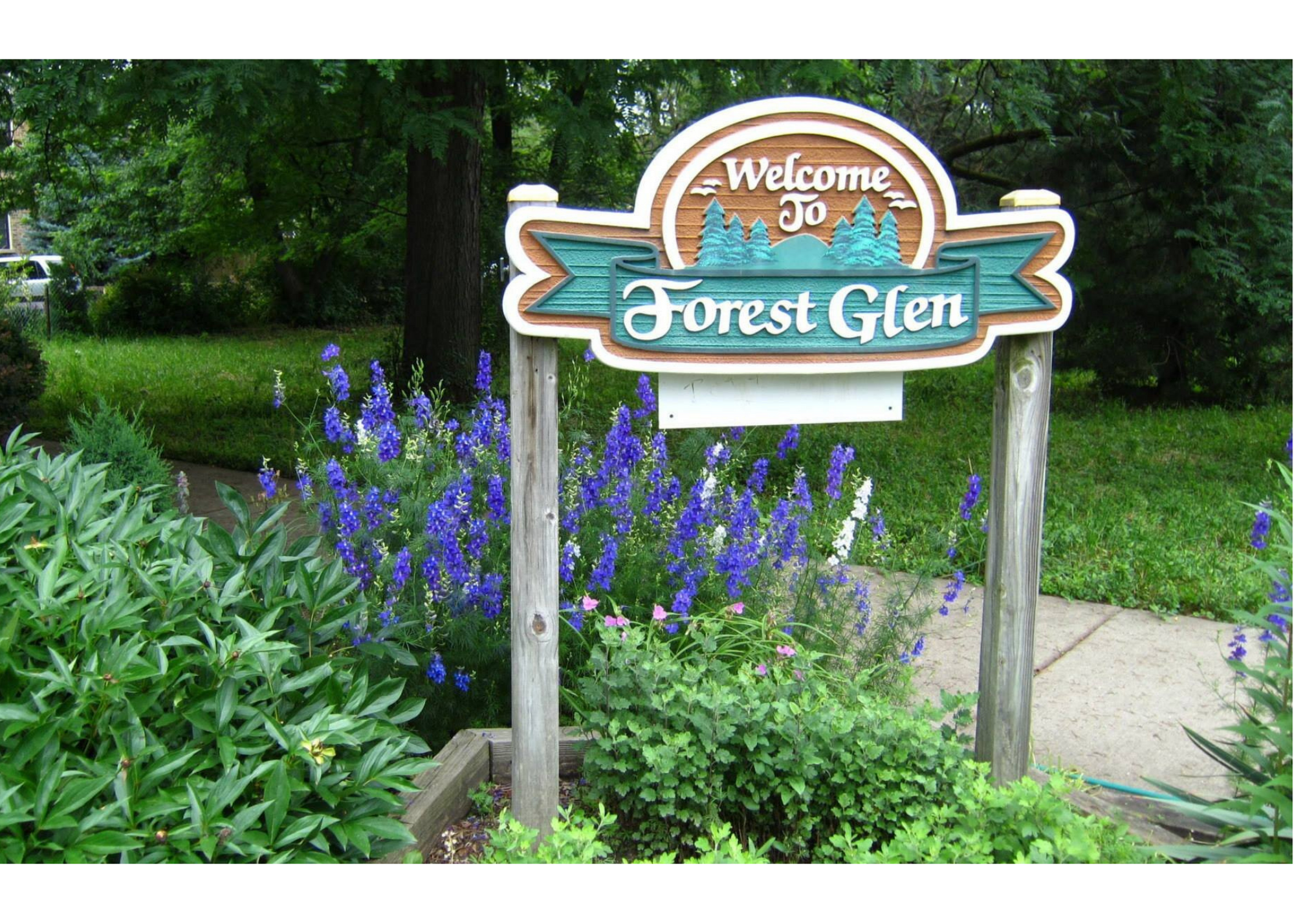 Image for Four Trash Cans in Forest Glen