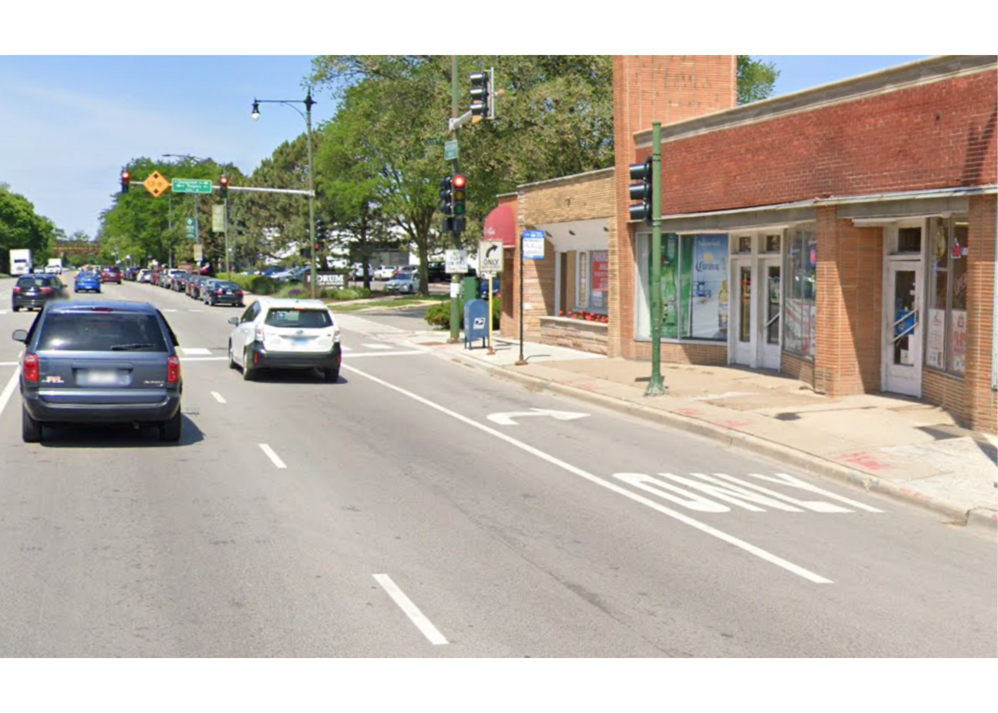 Image for Two Bus Stop Benches at W. Peterson Ave. and N. Rogers Ave.