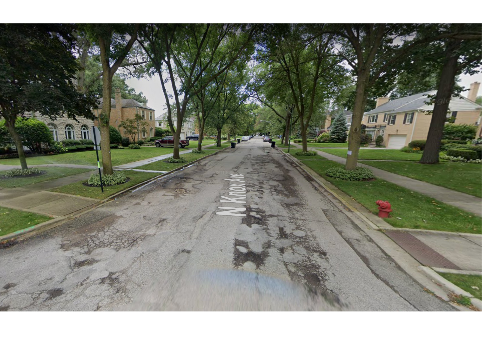 Image for Repave the 6100 block of N. Knox Ave.