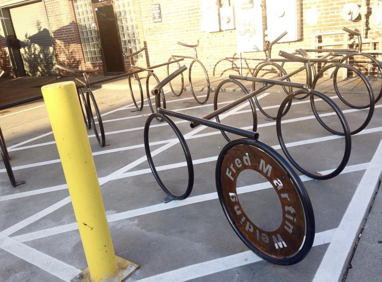 Image for New Artistic Bike Racks in Candler Park