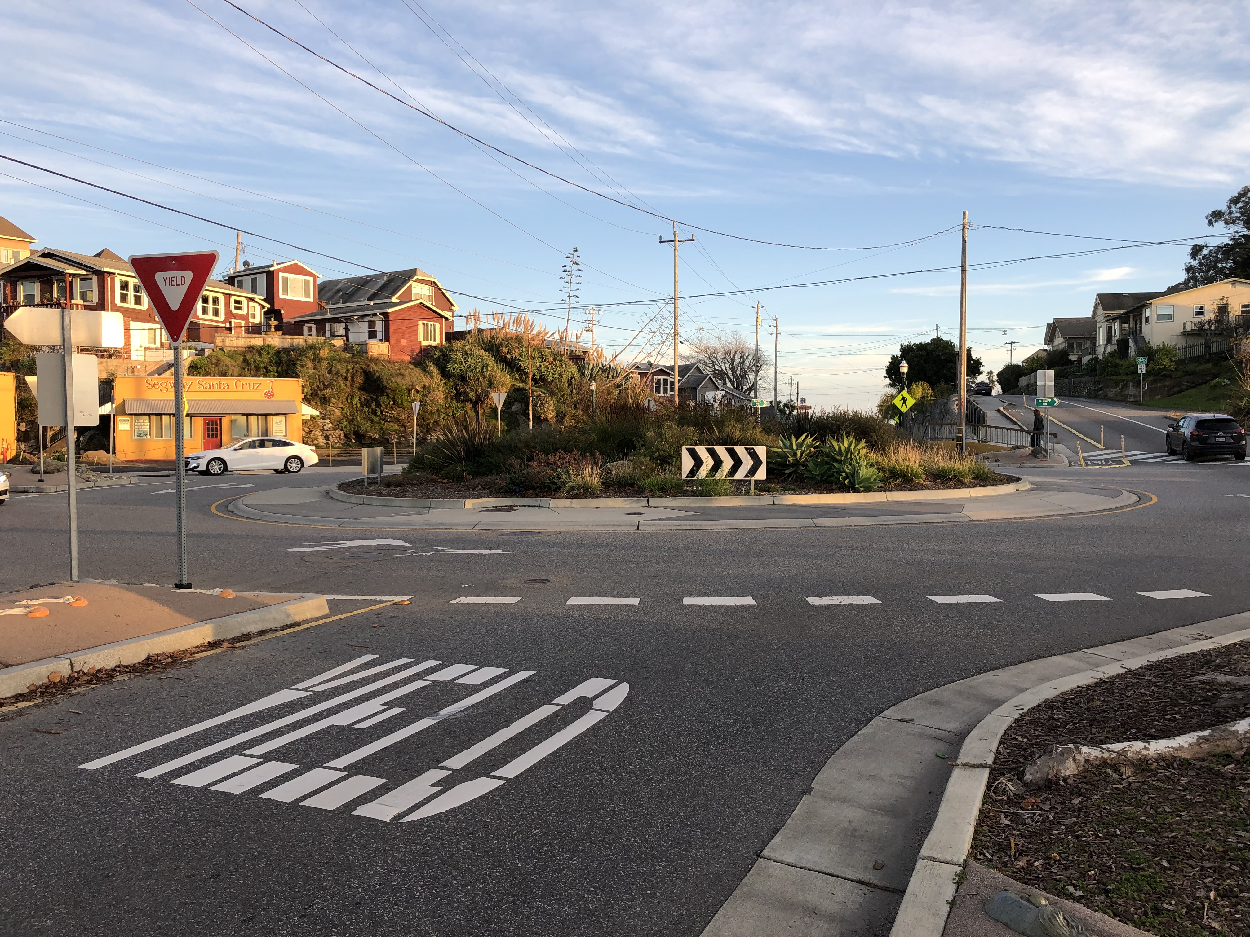 This image is an example of a roundabout.