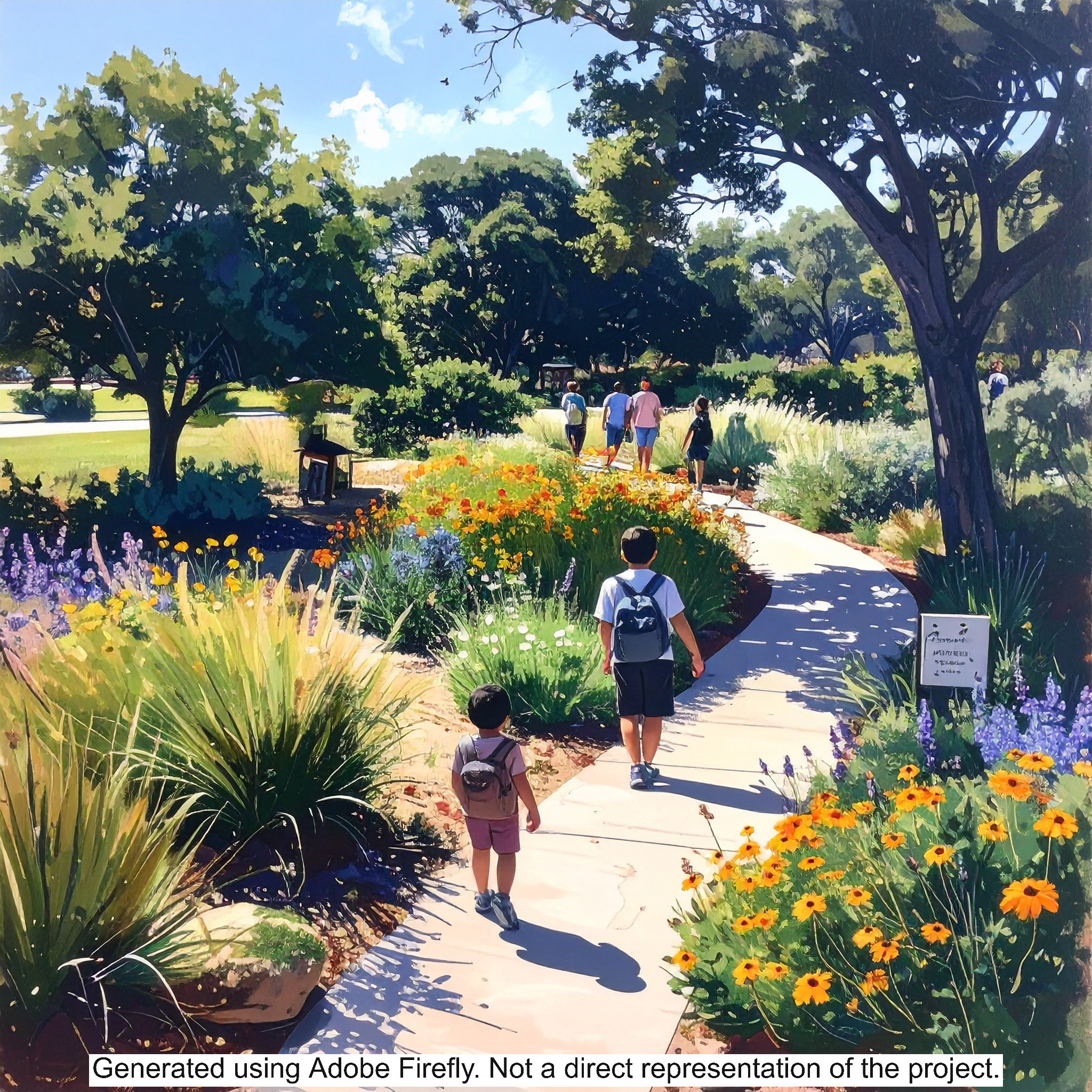 Image for Educational Pollinator Garden