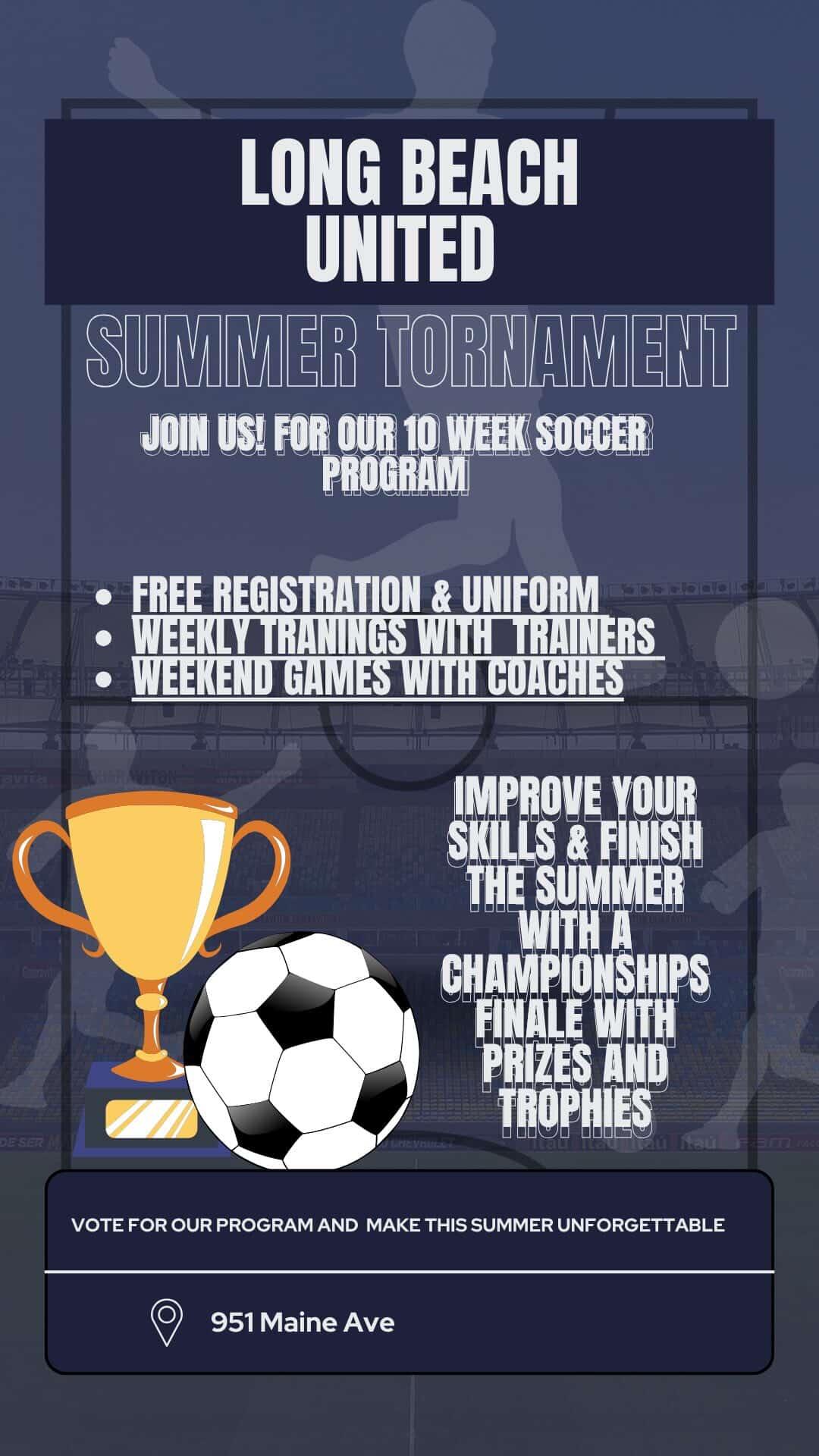 Image for Long Beach United “Summer Kick-Off Tournament” 