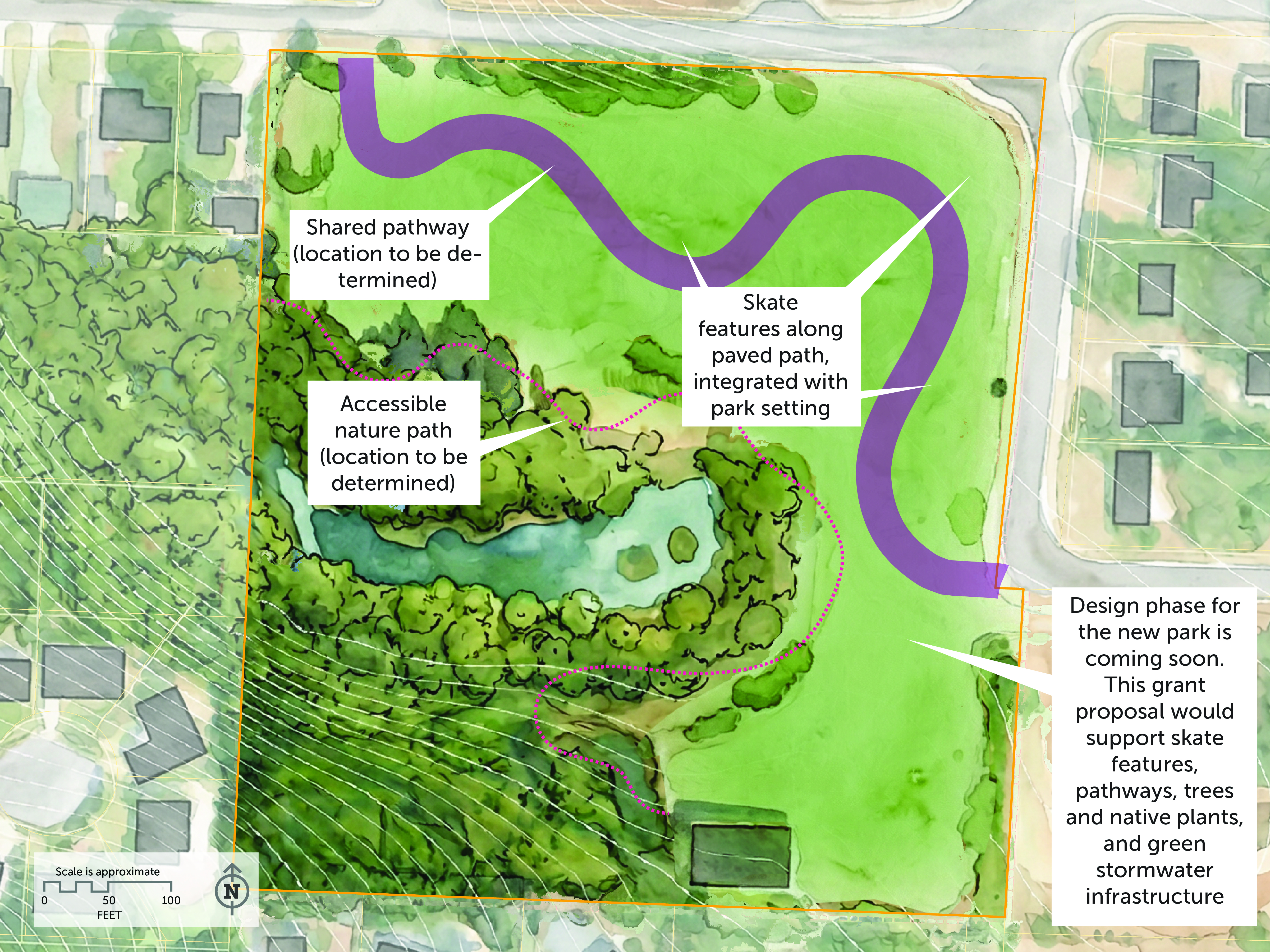 Image for Accessible Nature Skate at 70th and Monroe