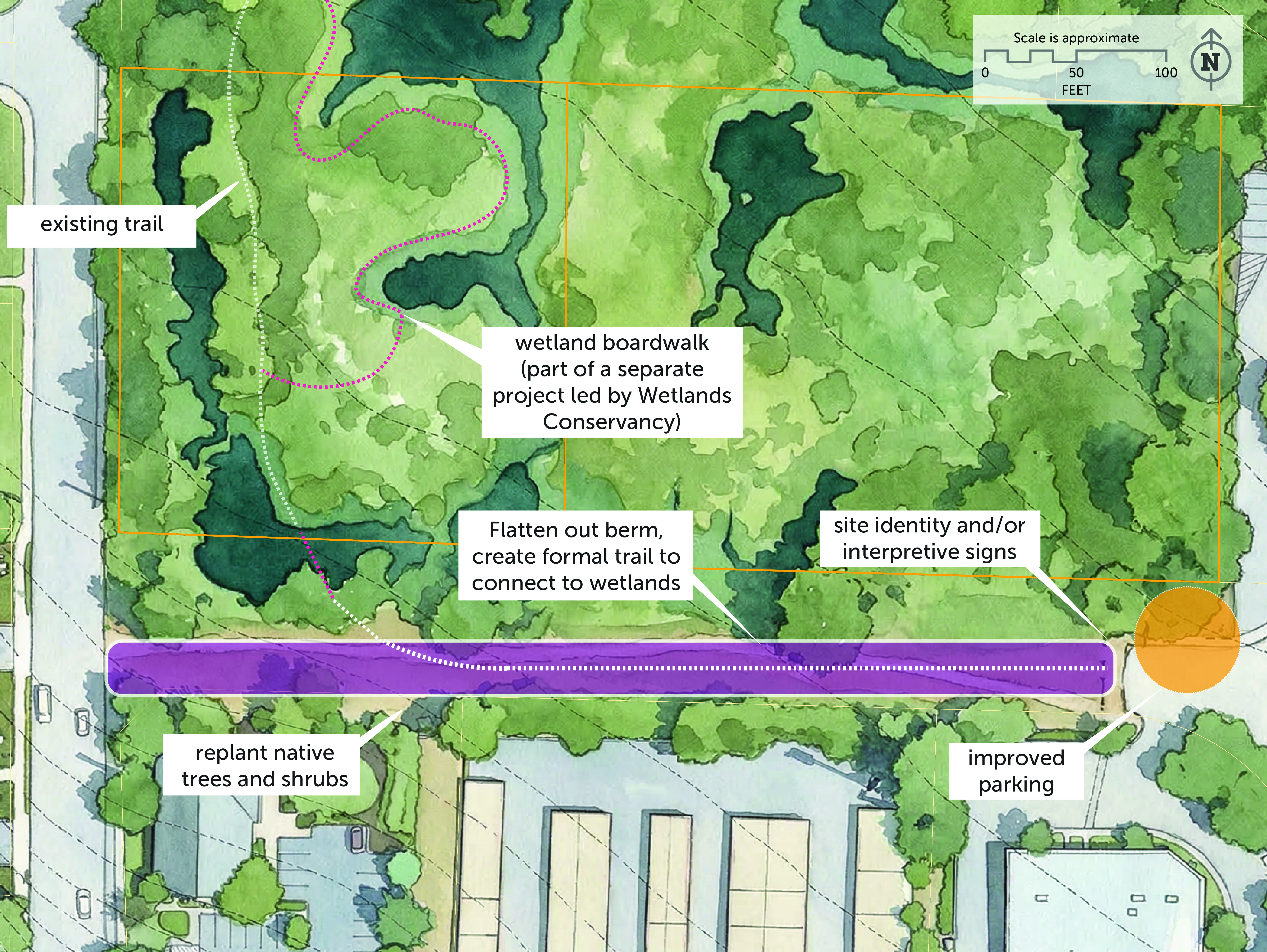 Image for Access to Minthorn Wetlands