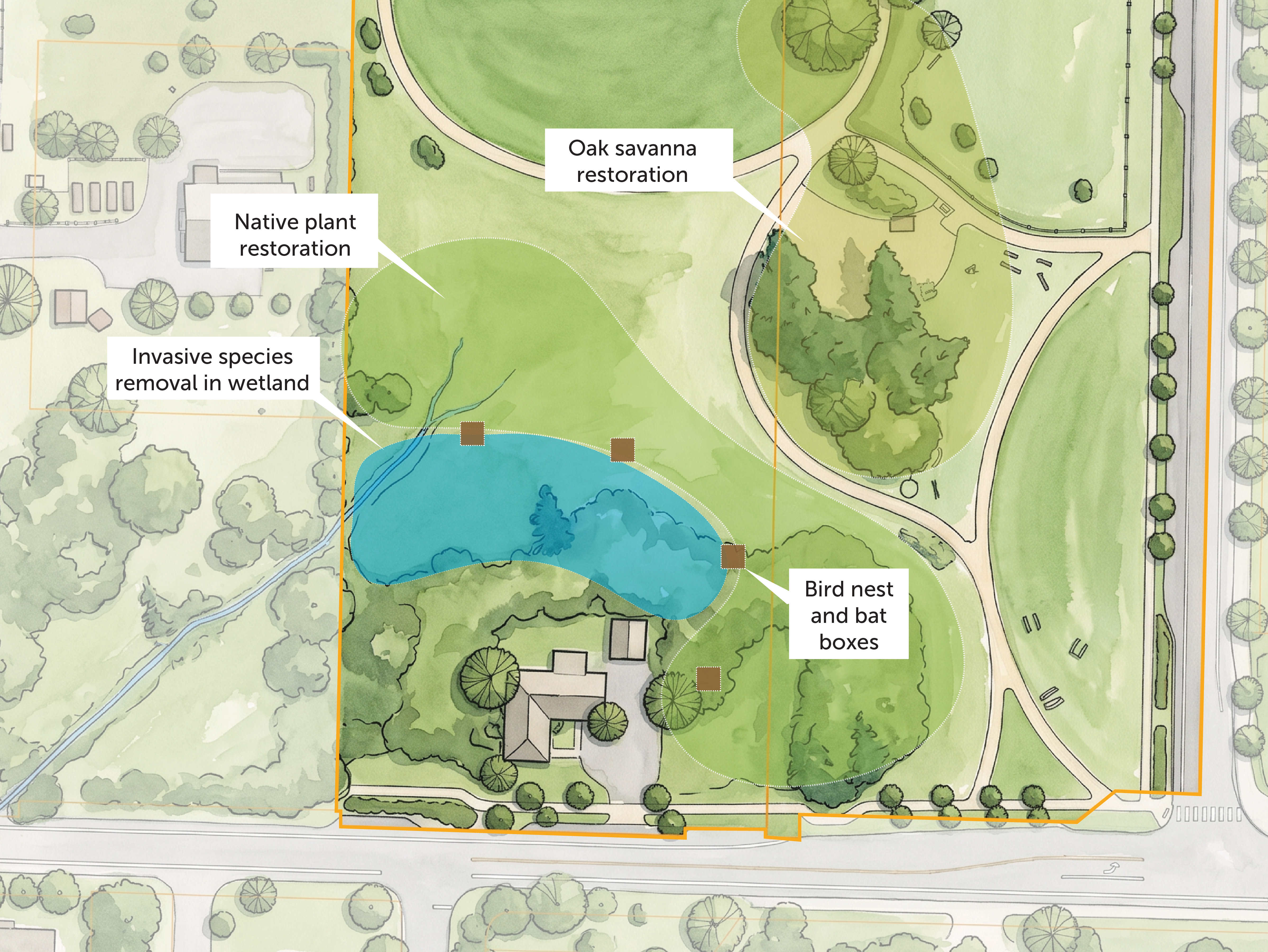 Image for Educational Pollinator Garden