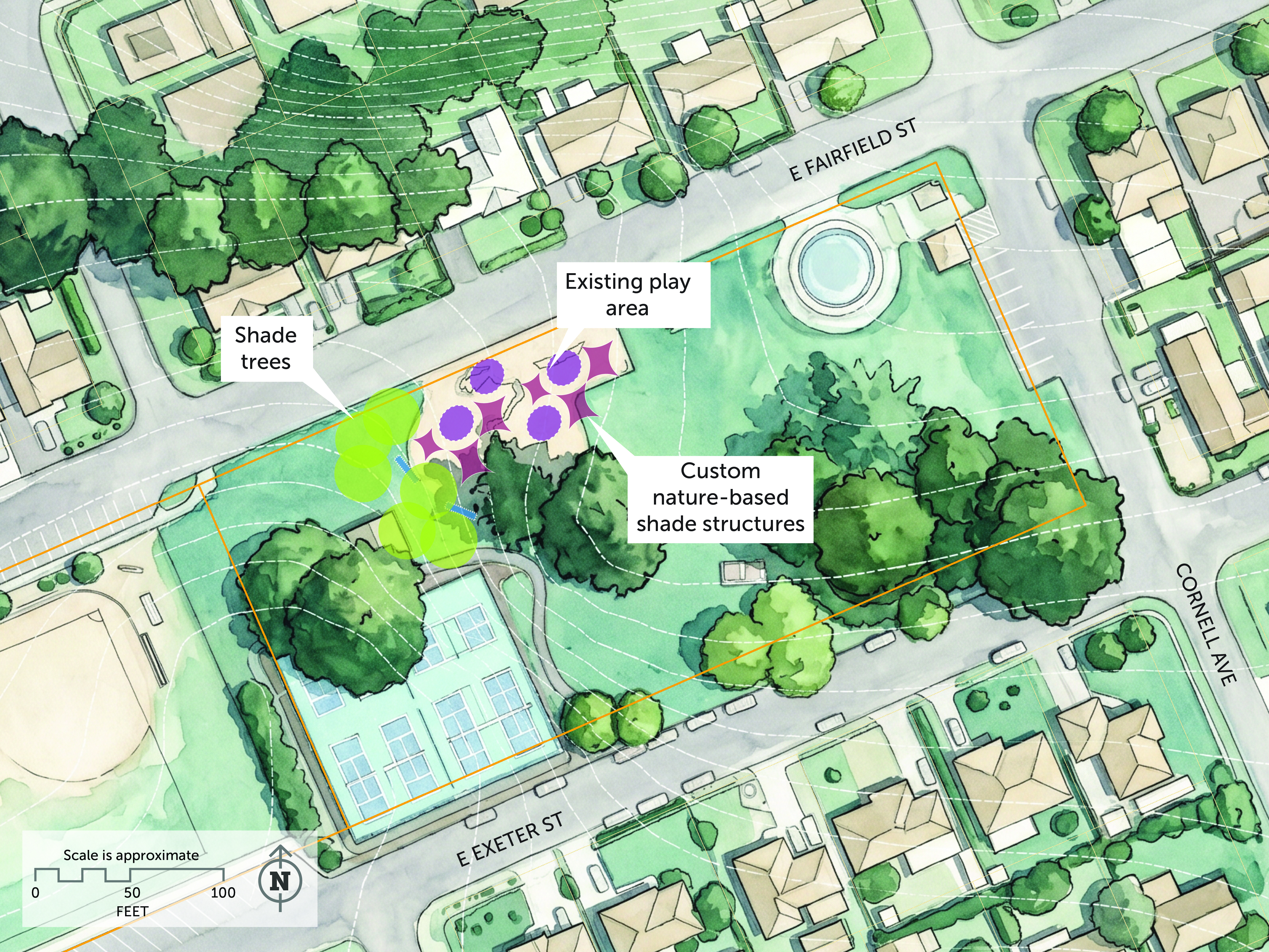 Image for Natural Shade at Max Patterson Park