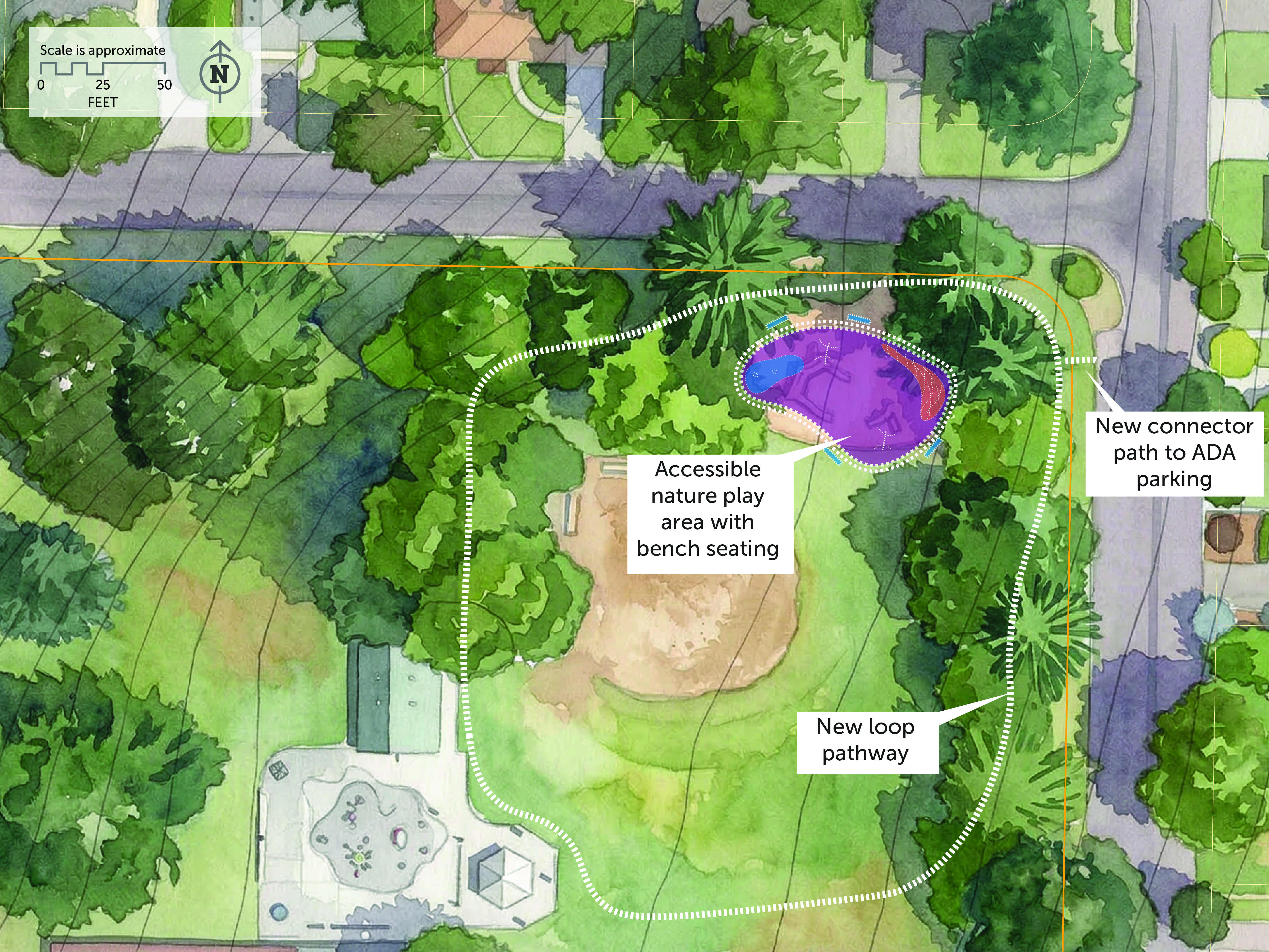 Image for Inclusive Nature Play at Rivercrest