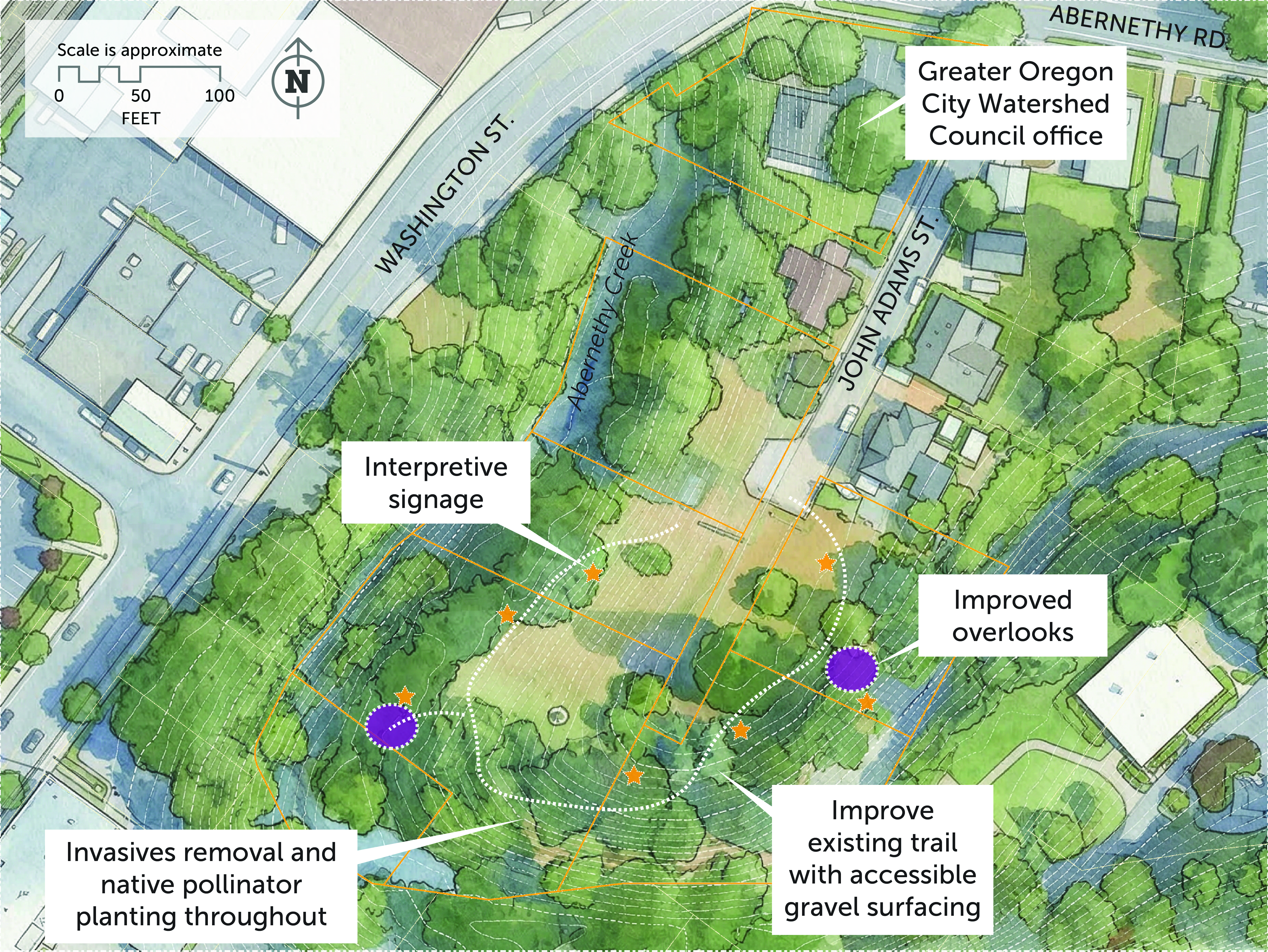 Image for Abernethy Creek Trail Access
