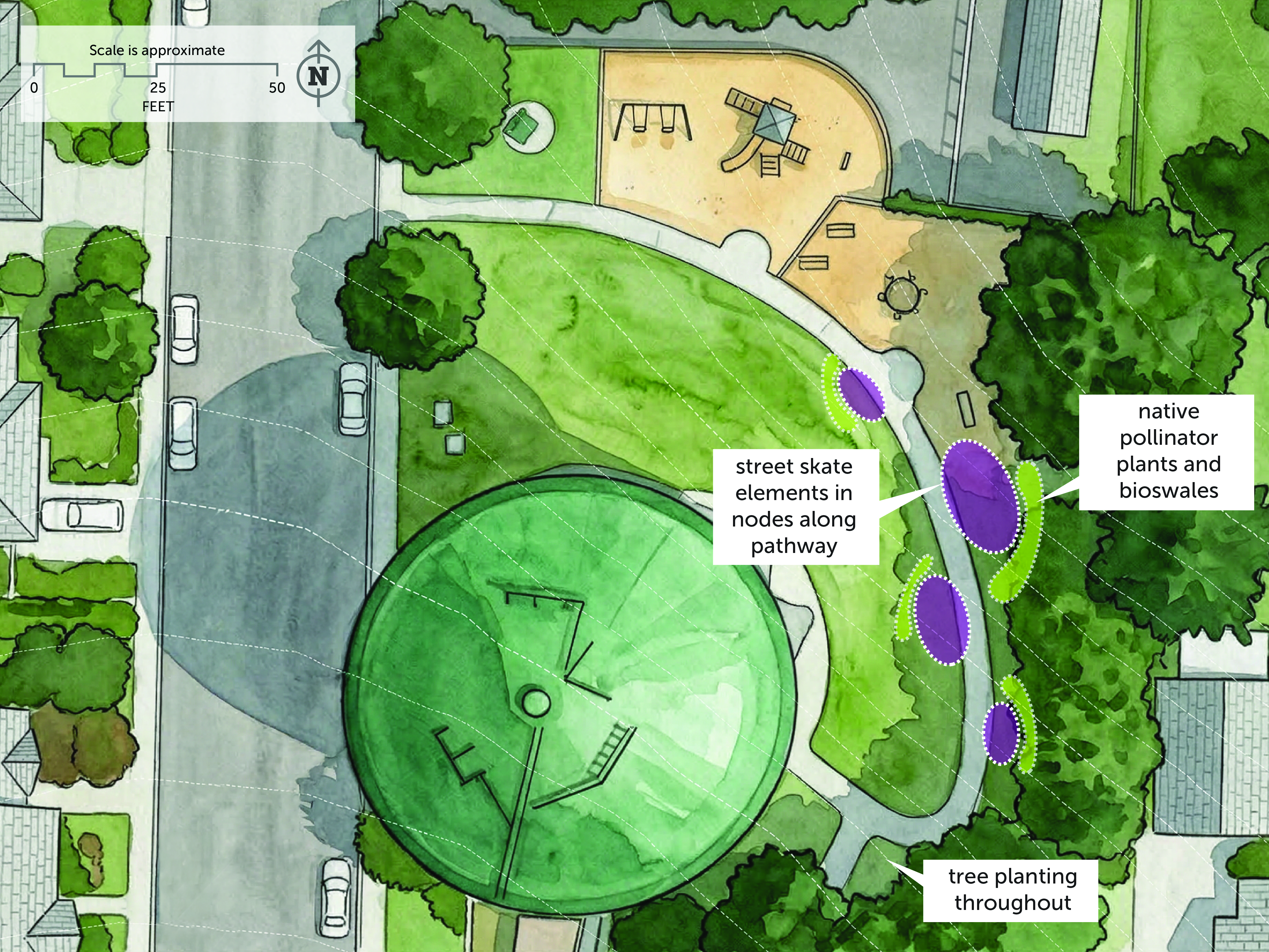 Image for Nature Skate at Water Tower Park