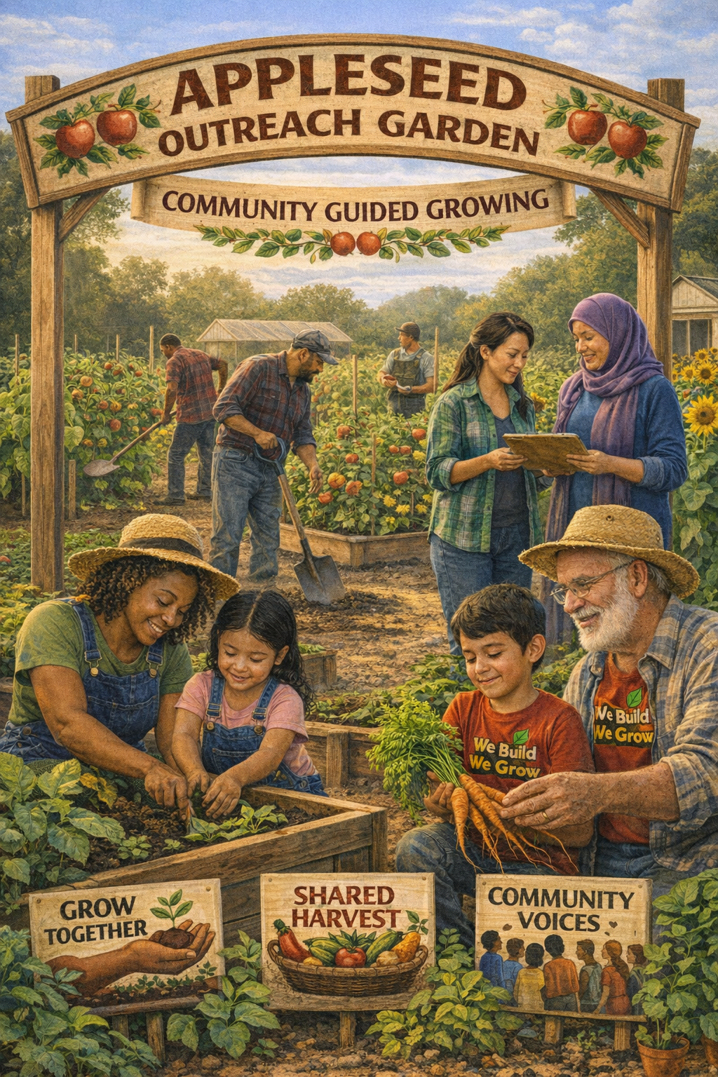 Image for Community Guided Growing at the Appleseed Outreach Garden