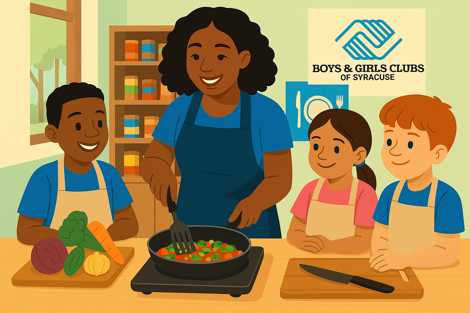 Image for Fuel for Great Futures: Youth Nutrition &amp; Food Justice at BGCS