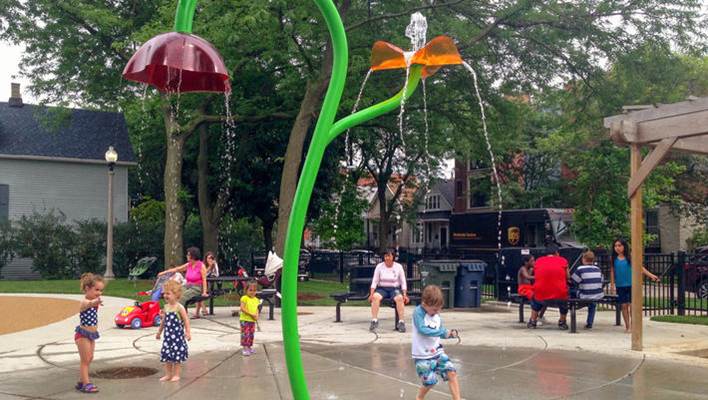 Image for Water Feature at Langdon Park